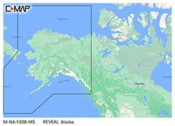 Picture of C-Map M-NA-Y208-MS Alaska REVEAL Coastal Chart