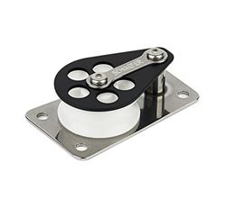 Picture of Schaefer Marine 303-09 3 Series Block Aluminum Cheek With Stainless Steel Base