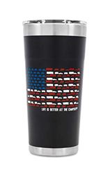Picture of Camco 53065 Life is Better at the Campsite Stainless Steel Insulated Tumbler 20 oz