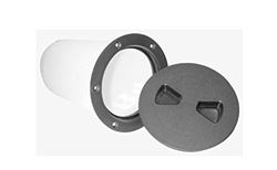 Picture of T-H Marine DPS42DP T-H Marinesure-Seal Screw Out Deck Plate Polar White, 4"