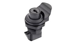 Picture of Whitecap Industries S-0232C Locking Push Button Latch Chrome 1 Inch