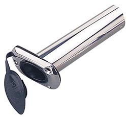 Picture of Sea-Dog Line 325175-1 Flush Mount Rod Holder with Cap 30 Degree Stainless Steel