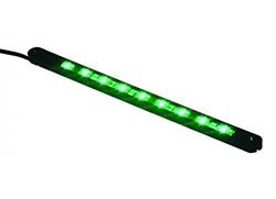 Picture of T-H Marine LED-33277-DP 6" LED Flex Strip Light with Track - Green