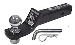 Picture of Buyers 1803307 2-Inch Black Ball Mount Kit with Chrome Ball, Pin & Clip