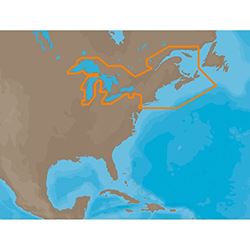 Picture of C-Map NA-M026SDCARD Great Lakes & Northeast Coast Marine Chart SD Card
