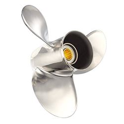 Picture of Solas 4511-153-23 Aluminum Propeller for Suzuki V6 Outboard 23 Pitch