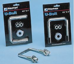 Picture of C.E. Smith 15252A Square U-Bolt 7/16" x 3-1/8" x 3" with Nuts and Washers
