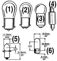 Picture of Sea-Dog Line 441157 Double Contact Bayonet Bulb #1157 Dual Filament