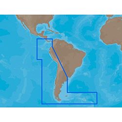 Picture of C-Map SA-M500SDCARD Marine Navigation Chart SD Card Costa Rica to Chile