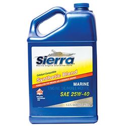 Picture of Sierra 18-9440CAT-2 Synthetic Blend Marine Engine Oil 25W-40 FC-W Quart