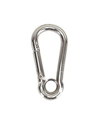 Picture of Whitecap Industries S1113C 9/16" Stainless Steel Carabiner Snap 4" Security Lock