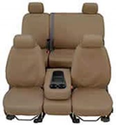 Picture of Covercraft SS2473PCTP Seatsaver Custom Front Row Seat Cover Ford Flex Polycotton Taupe