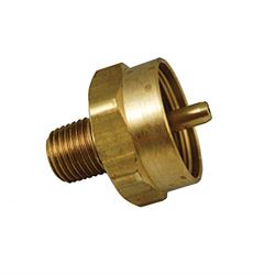 Picture of AP ME492P Propane Cylinder Adapter Fitting 1/4" FNPT x 1"-20 Male