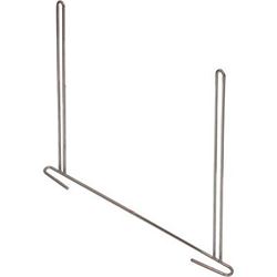 Picture of Buyers B2436ASBC Anti-Sail Bracket Chrome 24" Mud Flap Mounting Hardware Pair