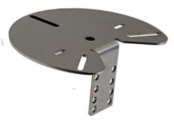 Picture of Buyers 8891001 Mirror-Mounted Beacon Bracket, Stainless Steel