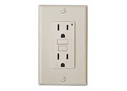 Picture of Valterra DG151VP GFI Receptacle with LED Indicator Light 15A 120V White