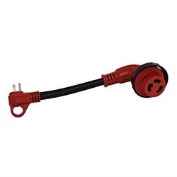 Picture of Valterra A101530D90VP 15A Male to 30A Female 90 Degree RV Power Adapter Cord