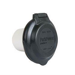 Picture of Marinco 304EL-BRV.BLK 30 Amp Power Inlet with Contoured Design