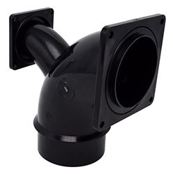 Picture of Valterra T10361 2-Way Elbow Fitting 3" Spigot x Rotating Flange RV Waste