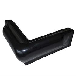 Picture of Dock Edge DE73104F DOCK EDGE DOCK BUMPER CORNER DOCKGUARD BLACK