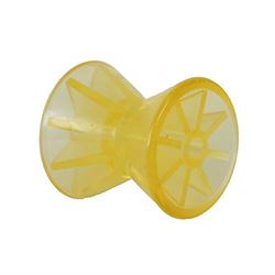 Picture of C.e. Smith 29543 CE SMITH BOW ROLLER - YELLOW PVC 4"- 1/2"ID 