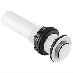 Picture of Dura Faucet DFPU202WT Universal Rv Bathroom Sink Pop-Up With No Overflow (white)