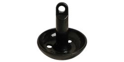 Picture of SeaSense 50074581 Mushroom Anchor 15 lb Black Vinyl Coated