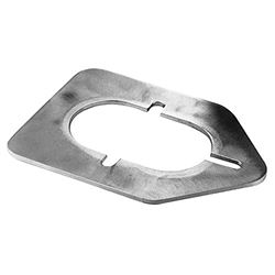 Picture of RUPP Marine 10-1476-40 Large Stainless Steel Rod Holder Backing Plate