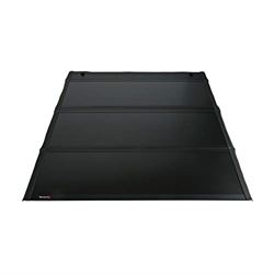 Picture of TrailFX TFX5706 Hard Tri-Fold Tonneau Cover Non-Lockable Black Aluminum