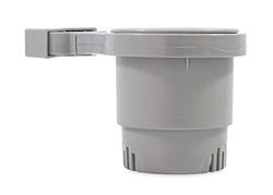 Picture of Camco 53092 Rail Mounted Cup Holder Large Clamp Gray for 1.5-2 Inch Rails