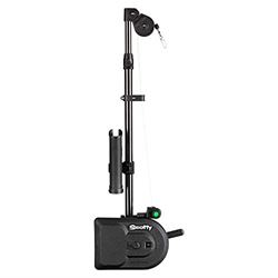 Picture of Scotty Downriggers 1106 Depthpower Electric Downrigger, W/swivel Base And Rod Holder, Mfg# 1101, 36-60" Long-1.25" Stainless Boom, 222'/min Retrieval Rate W/ 10# Weight, Auto-Stop W/ Jog, Automatic Brake. Includes Tilt And Swivel Mounts And 250' 150 Pound Stainless Cable.