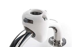 Picture of Navisafe 956-1 NAVISAFE NAVIMOUNT RAIL MOUNT  WHITE; INCLUDES SCREWS