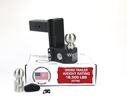 Picture of Weigh Safe SWS6-2.5 Adjustable Ball Mount 6" Drop Hitch 2.5" Receiver with Scale