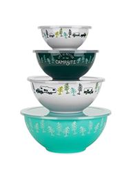 Picture of Camco 53451 Life Is Better At The Campsite Nesting Bowl Set with Lids