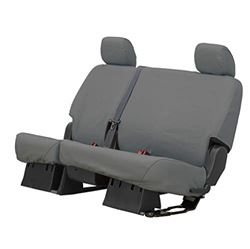 Picture of Covercraft SS8493PCCH Polycotton Seatsaver Custom Second Row Seat Covers Charcoal