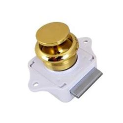 Picture of Sea-Dog Line 2243011 Push Button Rim Latch Polished Brass