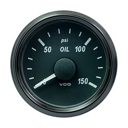 Picture of VDO Gauges A2C3833240030 Computers Singleviu 52mm (2-1/16 Inch) Oil Pressure Gauge-150psi -
