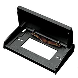 Picture of RV Designer E466 Weatherproof GFCI Outlet Cover - Black