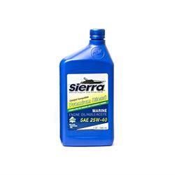 Picture of Sierra 18-9400CAT-2 25W40 FC-W 4-Stroke Marine Engine Oil Quart