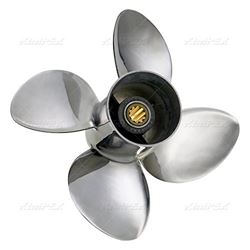 Picture of Solas 5233-100-10 New Saturn 4-Blade Stainless Steel Propeller 10x10
