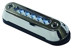 Picture of T-H Marine LED-SM7815-B-DP Stainless Steel Underwater LED Light Blue