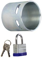 Picture of Ultra 48979008 Fifth Wheel King Pin Locking Cup with Padlock