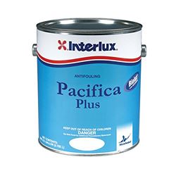 Picture of Interlux Paint YBB260/1 Pacifica Plus Copper-Free Ablative Antifouling Bottom Paint Blue Gallon