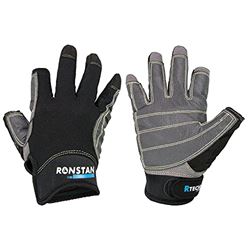 Picture of Ronstan CL740XS RONSTAN STICKY RACE GLOVE 3 FINGER BLACK XS
