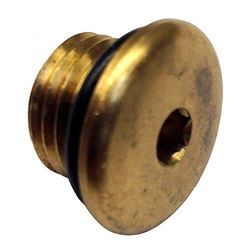 Picture of Uflex 71928P Uflex Brass Plug W/ O-Ring For Compensating Line Up Helms