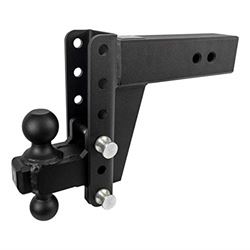 Picture of Bulletproof Hitches ED306 3.0" Extreme Duty Adjustable Trailer Hitch 36,000 LB Rating 6" Drop Rise