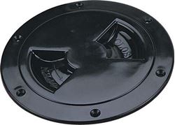 Picture of Sea-Dog Line 3371551 Screw-Out Deck Plate 5 Inch Black