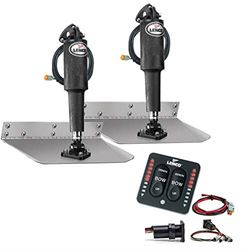 Picture of Lenco TT9X9I 9x9 Inch Electric Trim Tab Kit with LED Indicator Switch