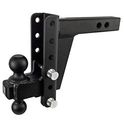 Picture of Bulletproof Hitches HD206 2" Adjustable Ball Mount 6" Drop Rise 22,000 lbs