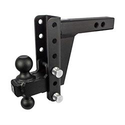 Picture of Bulletproof Hitches ED206 2.0" Extreme Duty Adjustable Trailer Hitch 30K Rating 6" Drop Rise